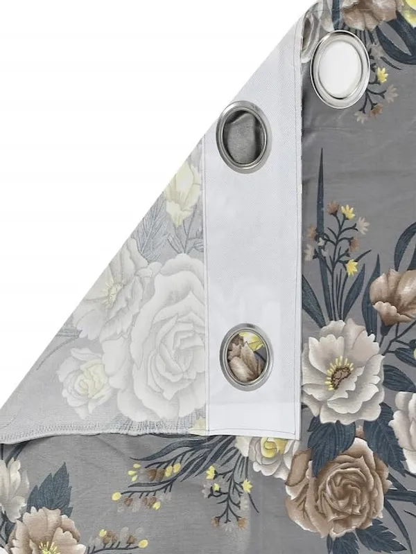 Pack_of_2_Grey_Floral_Room_Darkening_Curtain