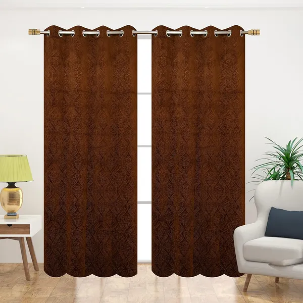 Brown_Cadbury_Velvet_Room_Darkening_Curtain_With_Eyelet_Rings