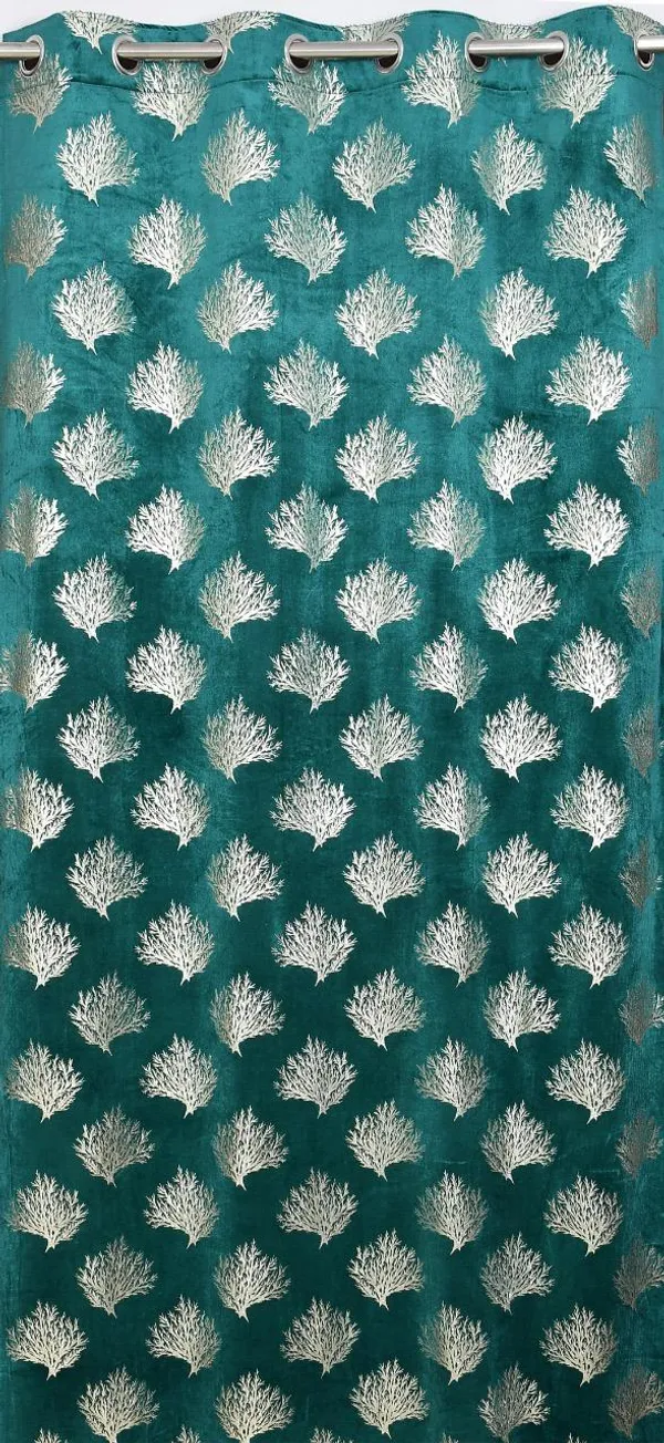 Aqua_Velvet_Foil_Tree_Patch_Curtain