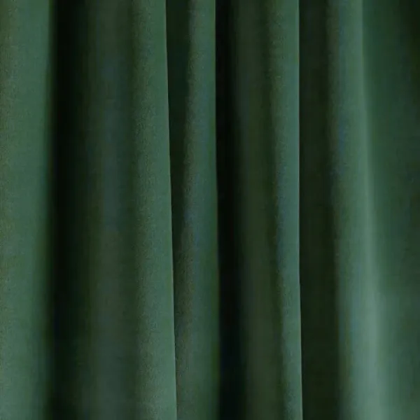 Bottle_Green_Plain_Velvet_Blackout_Curtain