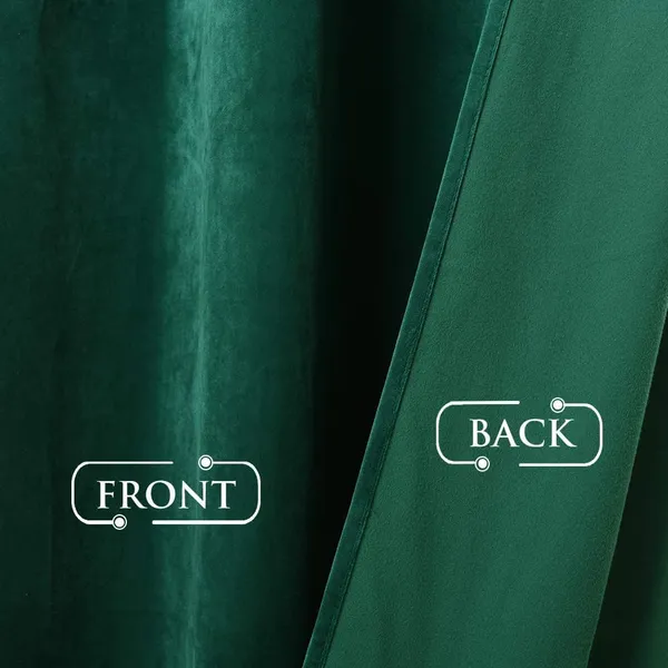 Bottle_Green_Plain_Velvet_Blackout_Curtain