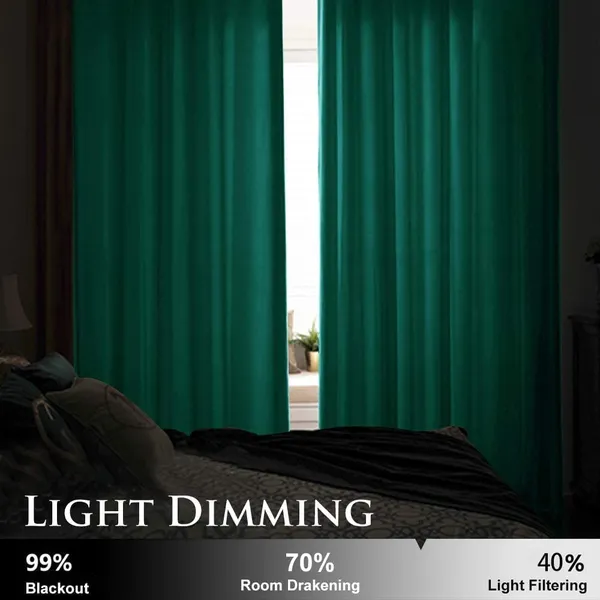 Bottle_Green_Plain_Velvet_Blackout_Curtain