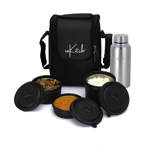 RAVUO Insulated Lunch Bag With Strap – Water-Resistant, Leak-Proof Cooler Tote For Work