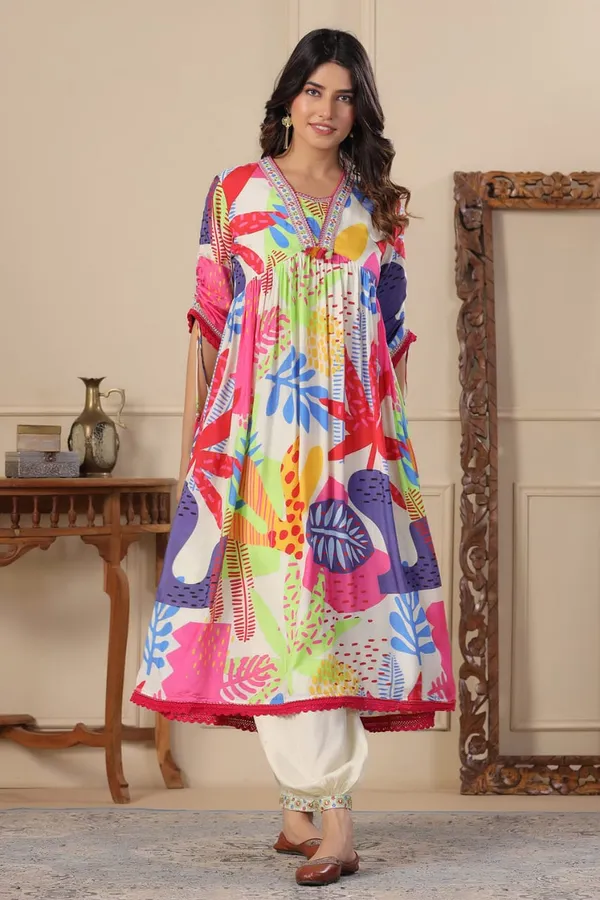 Multicolor_Bloom_Printed_A-Line_Kurta_Set_with_Dupatta