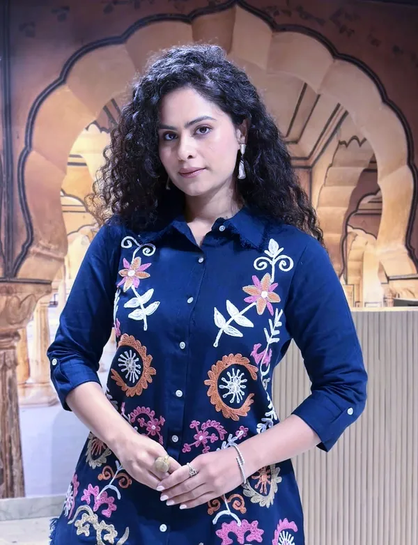 Navy_Blue_Embroidered_Shirt_&_Pant_Co-ord_Set