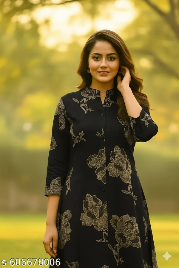 Noir_Garden_Printed_Kurta_Pant_Set