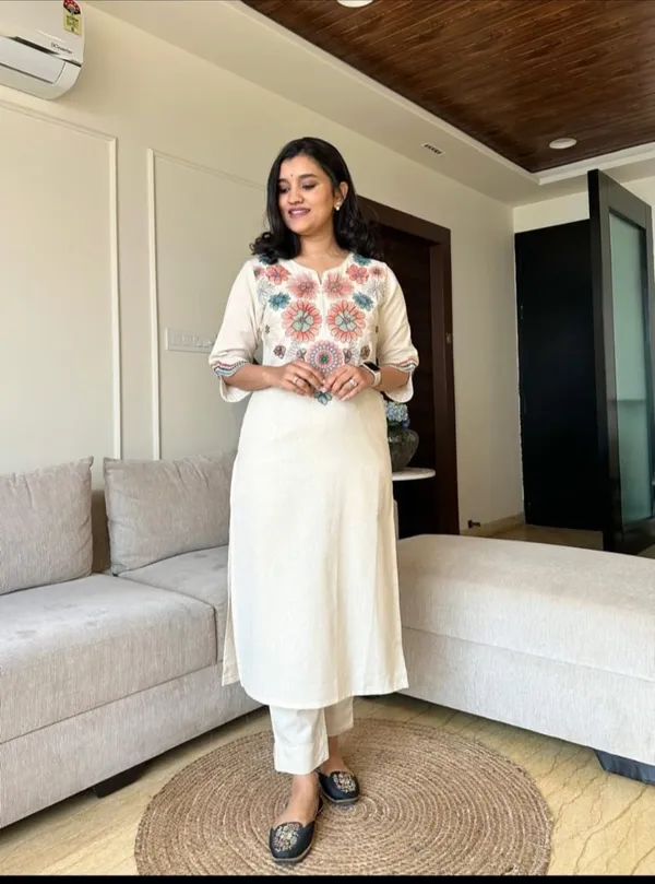 Premium_quality_cotton_kurti_and_pants_set