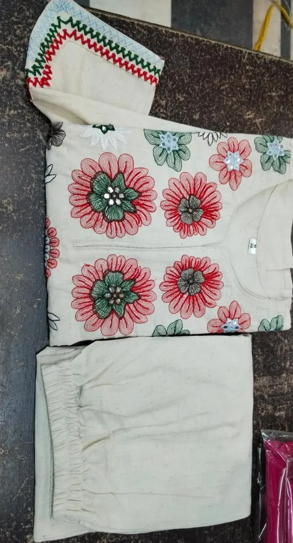 Premium_quality_cotton_kurti_and_pants_set