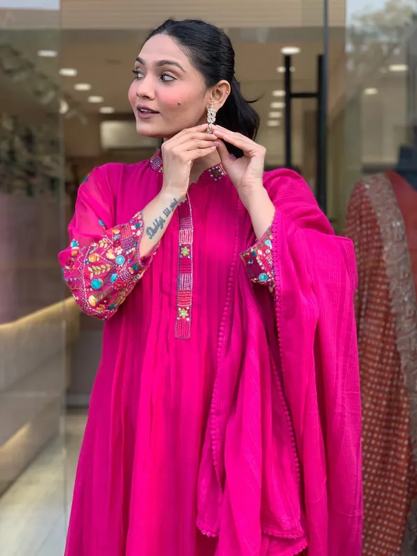 Rani_Pink_Embroidered_Kurta_Set_with_Dupatta