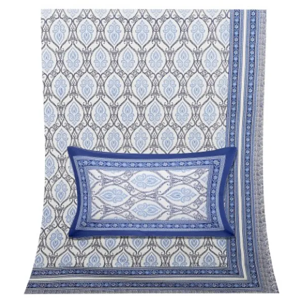 Blue_Printed_Cotton_Single_Bedsheet_With_Cushion_Cover_|_60*90_inch_|_Anti-Wrinkle,_Fade-Resistant