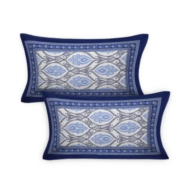 Blue_Printed_Cotton_Single_Bedsheet_With_Cushion_Cover_|_60*90_inch_|_Anti-Wrinkle,_Fade-Resistant