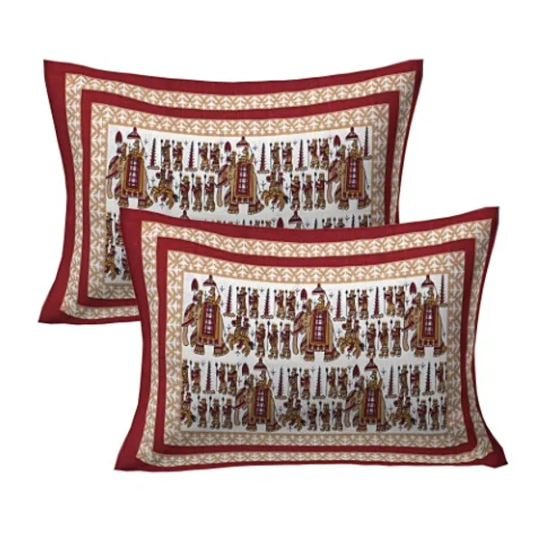 Red_Printed_Viscose_Queen_Size_Bedsheet_With_2_Pillow_Cover_|_90*100_inch_|_Anti-Wrinkle,_Fade-Resistant