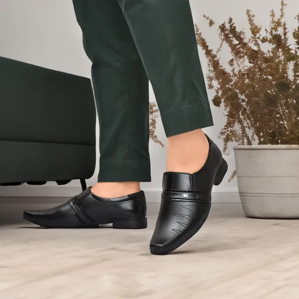 Black_Synthetic_Leather_Premium_Shoes_|_Stylish_&_Comfort Sole