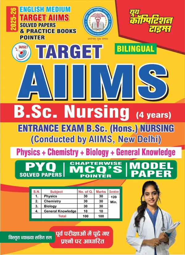 AIIMS_Traget_B.Sc._Nursing_Physics,_Chemistry,_Biology,_GK_2025-26_English_Medium