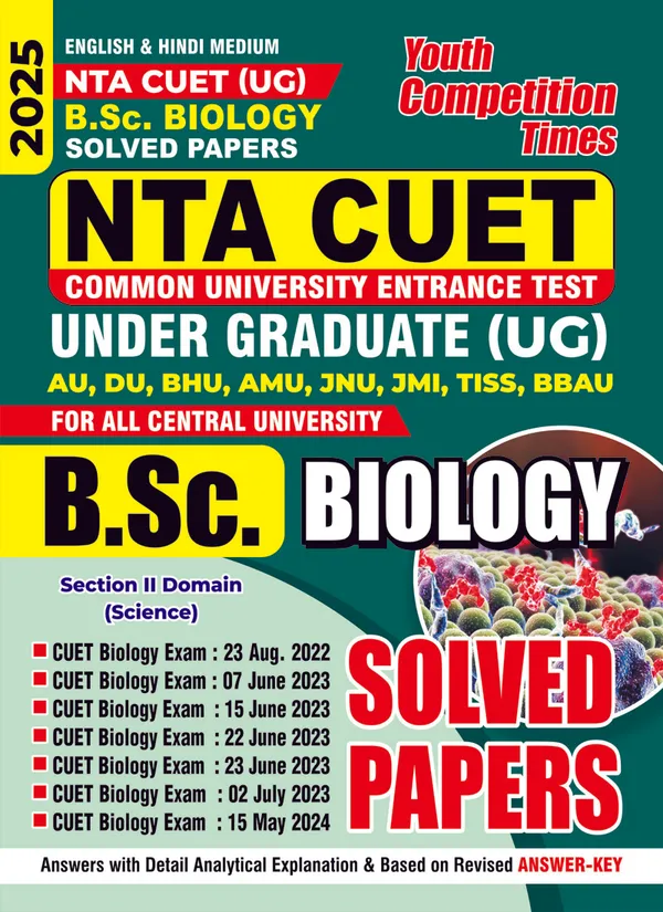 English_&_Hindi_Medium-_Nta_Cuet_(Ug)_B.Sc._Biology_Solved_Papers_2025