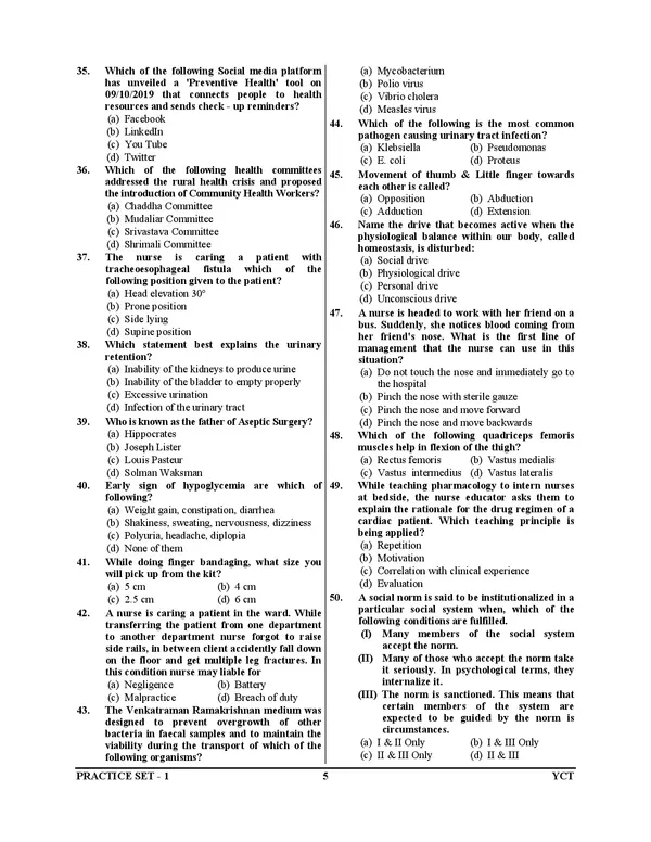 ITBP_SI_(Staff_Nurse)_Indo-Tibetan_Border_Police_I_Practice_Book_(15_Sets)_English_Medium_I_2027	