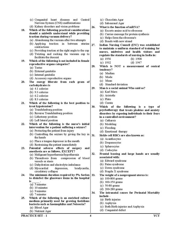 ITBP_SI_(Staff_Nurse)_Indo-Tibetan_Border_Police_I_Practice_Book_(15_Sets)_English_Medium_I_2027	