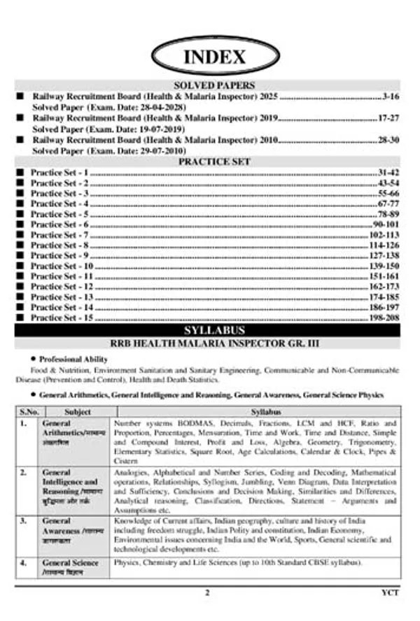 RRB_Health_&_Malaria_Inspector_Grade_II_Solved_&_Practice_2026_English_Medium