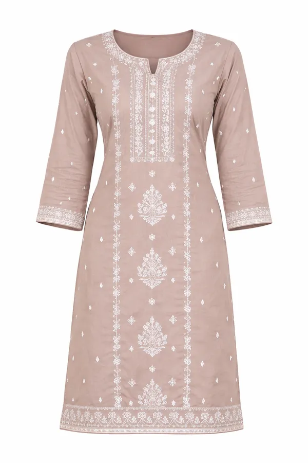 Beige_Elegant_Taupe_Embroidered_Pure_Salwar_Suit_With_Dupatta_For_Women