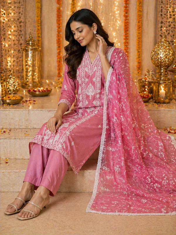 Beautifully_Designed_Rose_Pink_Straight-Salwar_Suit_set
