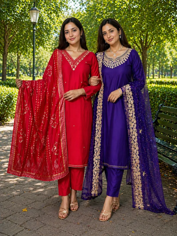 Elegant_Festive_Combo_–_Red_&_Purple_Ethnic_Suit_Set_for_Every_Occasion