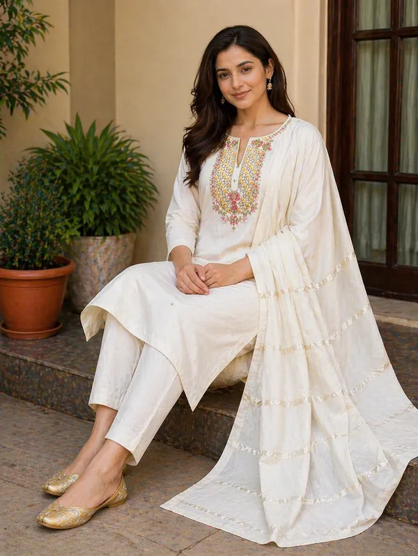 Elegant_Off-White_Embroidered_Suit_Set