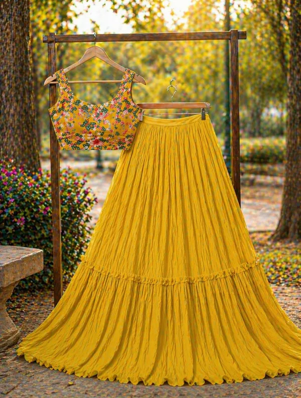 Floral_Yellow_Lehenga_Set_with_Shrug