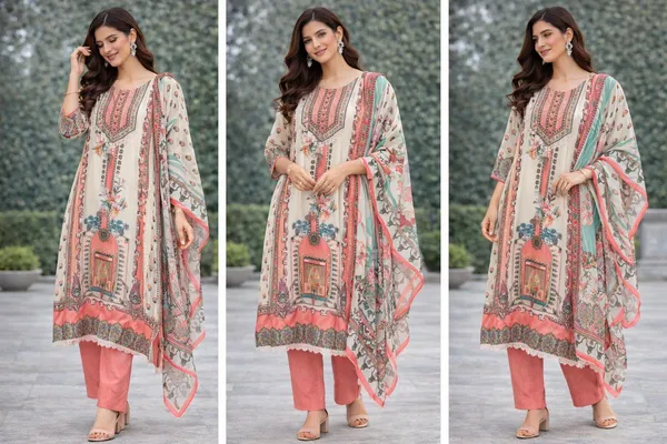 Cream_Printed_Soft_Muslin_Cotton_Mix_Salwar_Suit_Set_With_Dupatta_For_Women