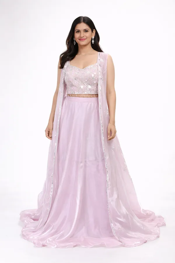 Pink_Designer_Lehenga_Set_With_Shrug_For_Women