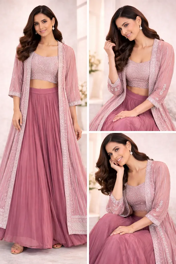 Mauve_Pink_Designer_Lehenga_Set_With_Short_Blouse_And_Embroidered_Jacket_For_Women