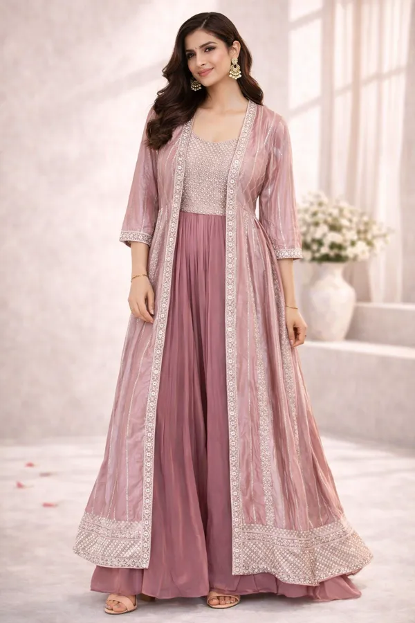 Mauve_Pink_Designer_Lehenga_Set_With_Short_Blouse_And_Embroidered_Jacket_For_Women