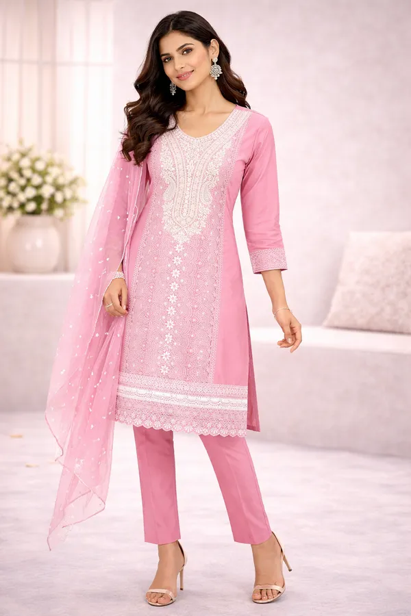 Pink_Elegant_Embroidered_Straight_Kurta_Set_With_Dupatta_For_Women
