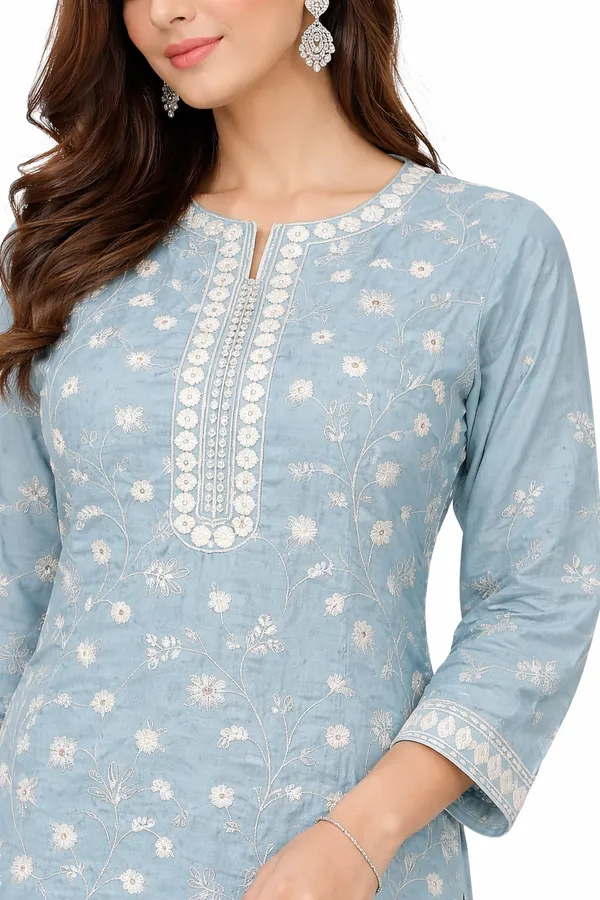 Light_Green_Elegant_Printed_Kurta_Set_With_Dupatta_For_Women