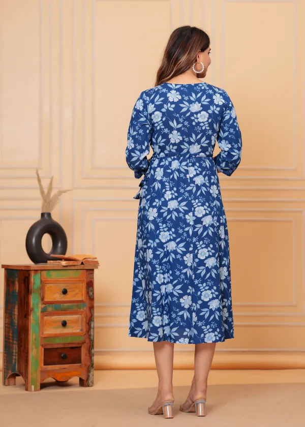 Royal_Blue_Rayon_Regular_Fit_Solid_Anarkali_Kurta_Dress_For_Women