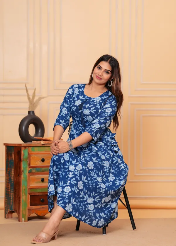 Royal_Blue_Rayon_Regular_Fit_Solid_Anarkali_Kurta_Dress_For_Women