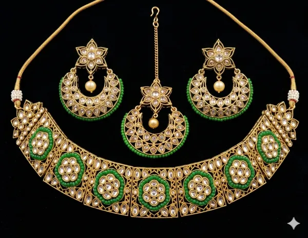 Maharani_Panna_Choker_Set.