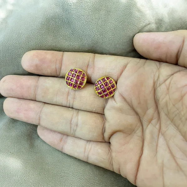 Ruby_Maharani_Antique_Choker_Set