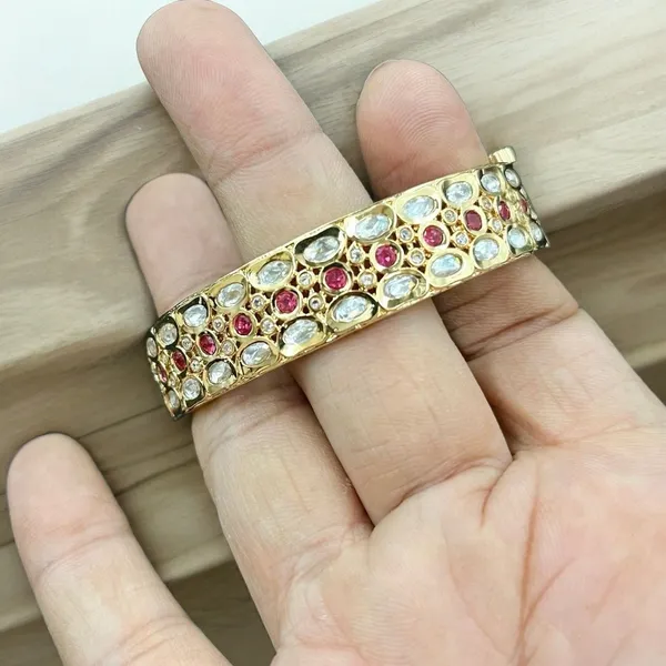 Ruby_White_Kundan_Ruby_White_Bracelet