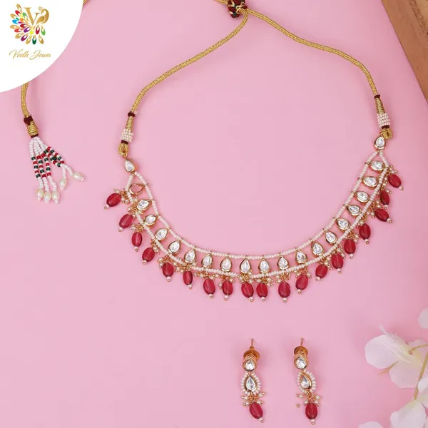 Ruby_Premium_Imitation_Jewelry_necklace_set