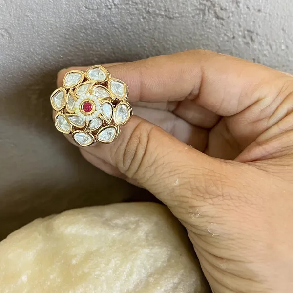 Red_Uncut_Ruby_Gold_Plated_Kundan_Ring