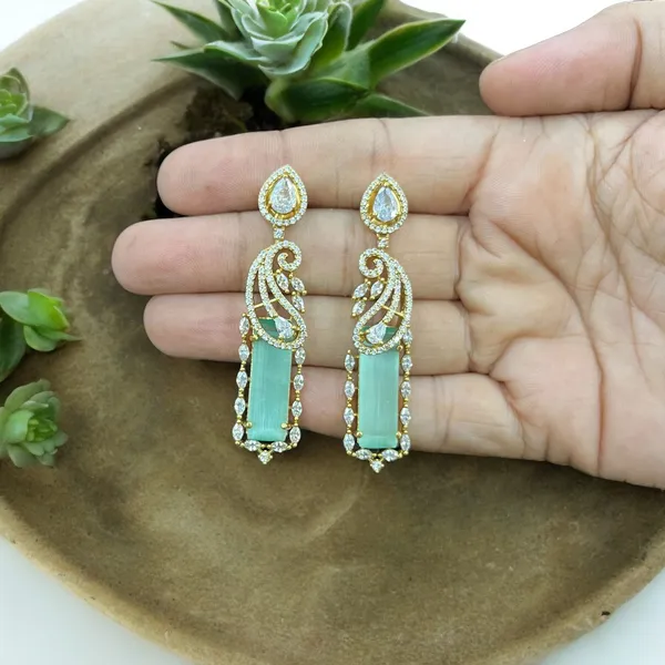 Mint_Premium_Quality_American_Diamond_Earring_For_Women