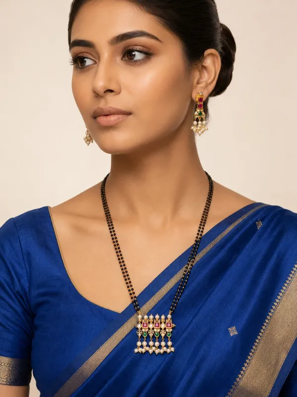 The_Jharokha_Jadau_Mangalsutra_Set