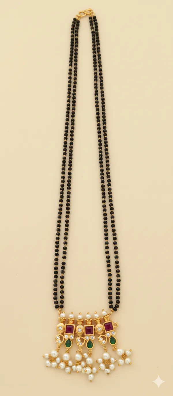 The_Jharokha_Jadau_Mangalsutra_Set