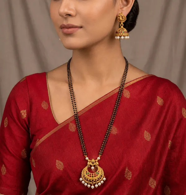 Chandrika_Pearl_Long_Mangalsutra_Set