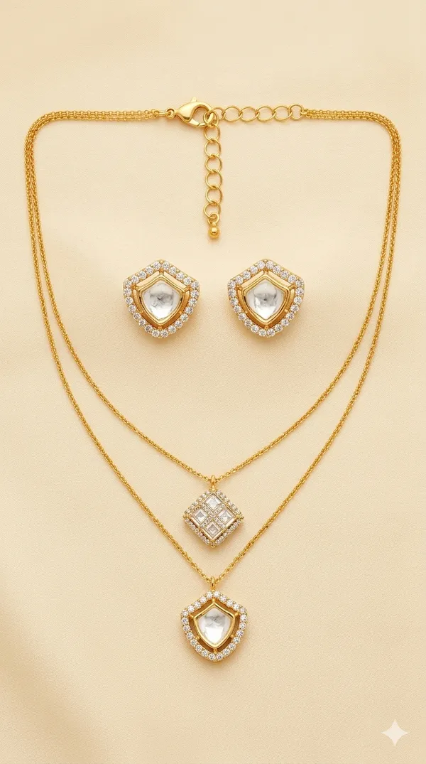 Shimmer_Pearl_Drop_Gold_Set