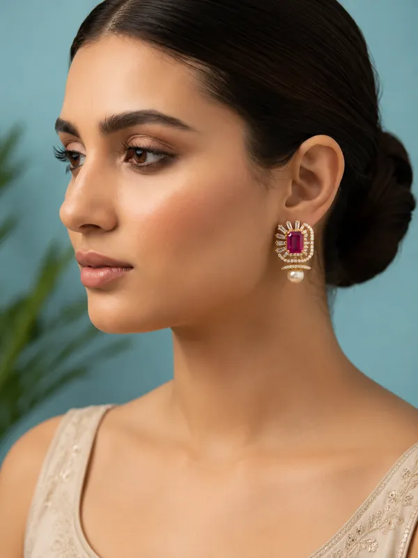 Multicoloured_Gold_Plated_studs