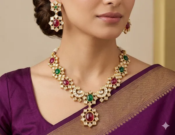 Ruby_Green_Blossom_Royale_Necklace_Set