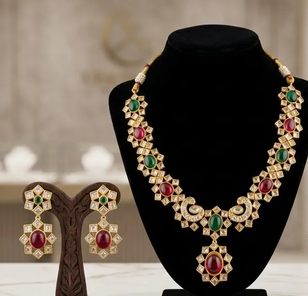Ruby_Green_Blossom_Royale_Necklace_Set