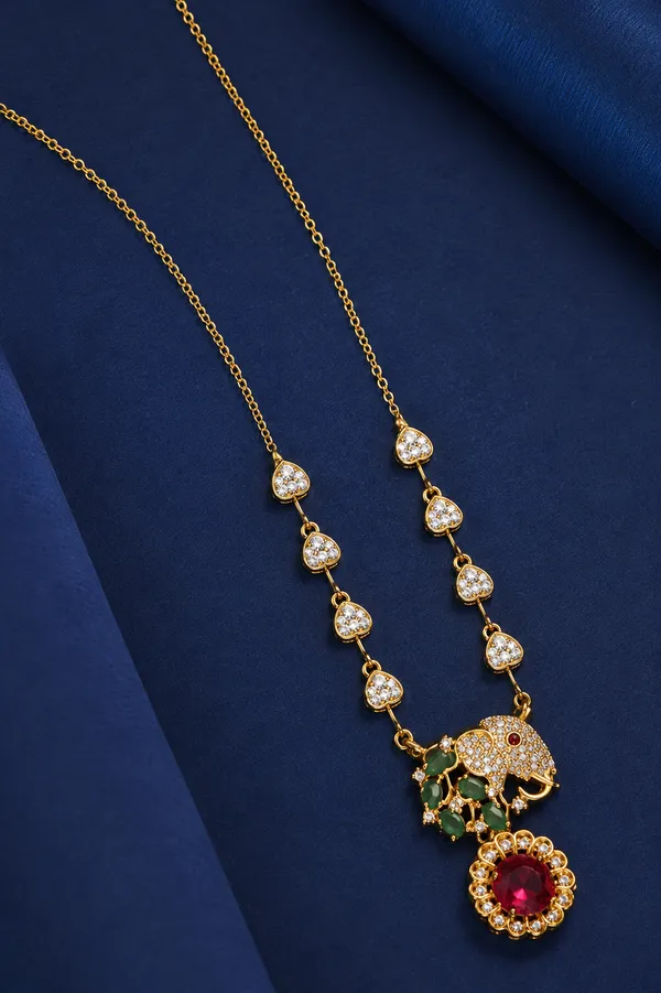 Ruby_Green_Halo_Luxe_Necklace_Set