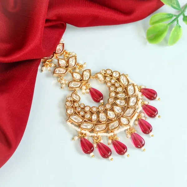 Ruby_White_White_Stone_With_Red_Drops_Kundan_Tikka